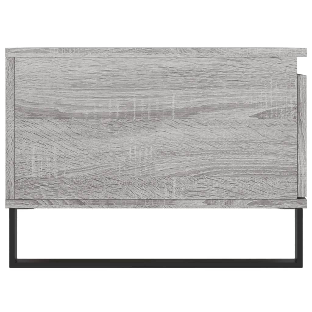 Tavolino Salotto Grigio Sonoma 90x50x36,5 cm Legno Multistrato | homemem39