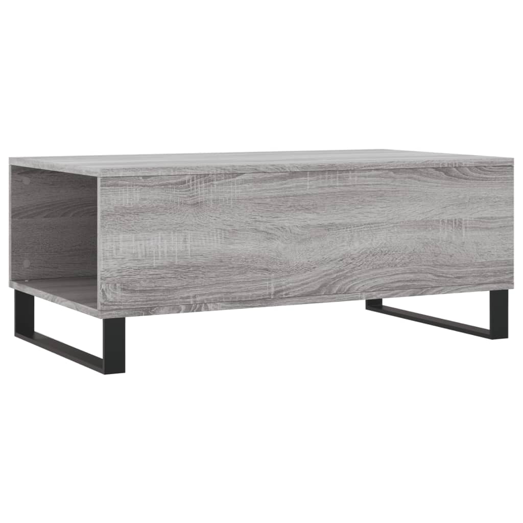 Tavolino Salotto Grigio Sonoma 90x50x36,5 cm Legno Multistrato | homemem39