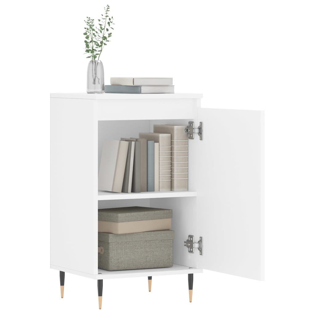 Credenze 2 pz Bianche 40x35x70 cm in Legno Multistrato | homemem39