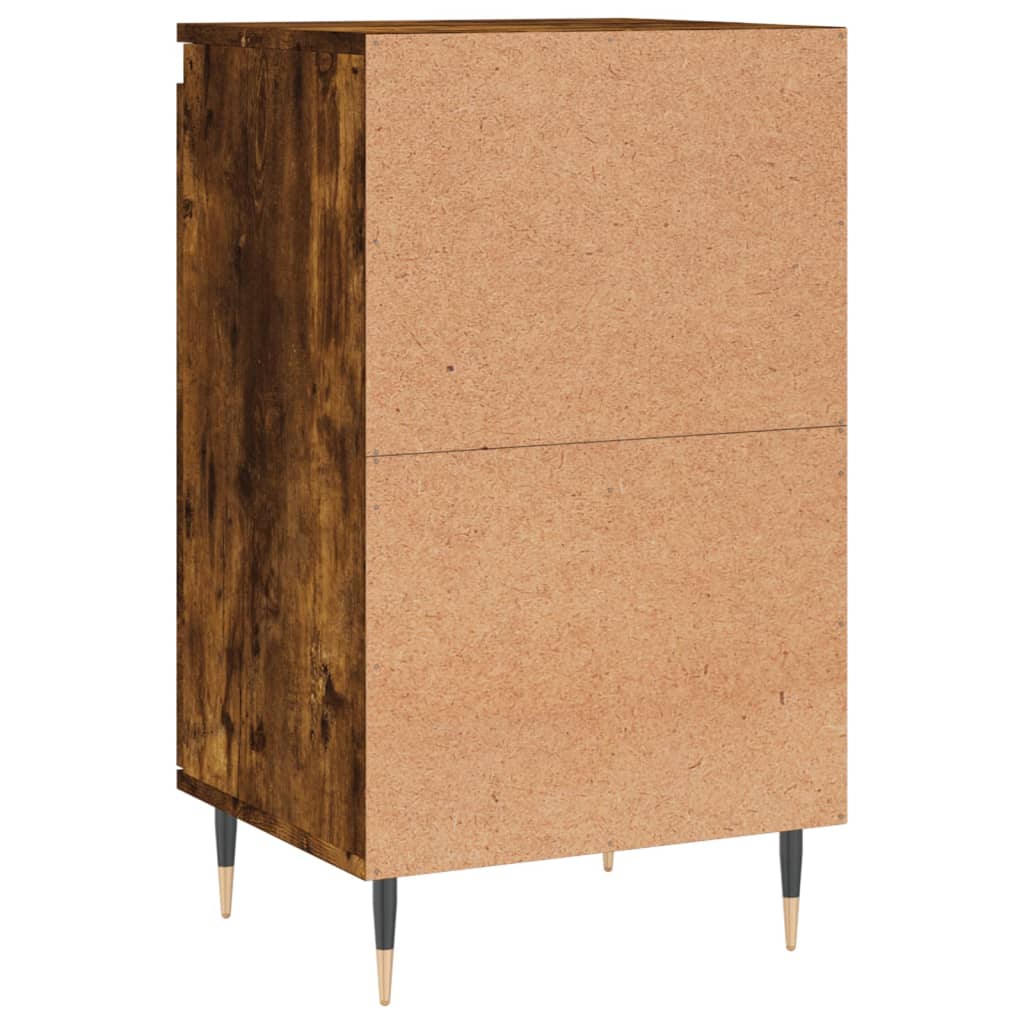 Credenza Rovere Fumo 40x35x70 cm in Legno Multistrato - homemem39