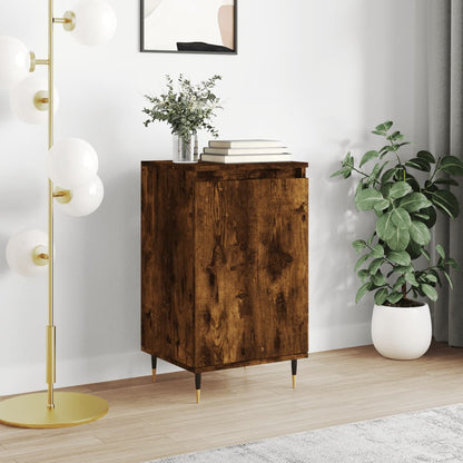 Credenza Rovere Fumo 40x35x70 cm in Legno Multistrato - homemem39