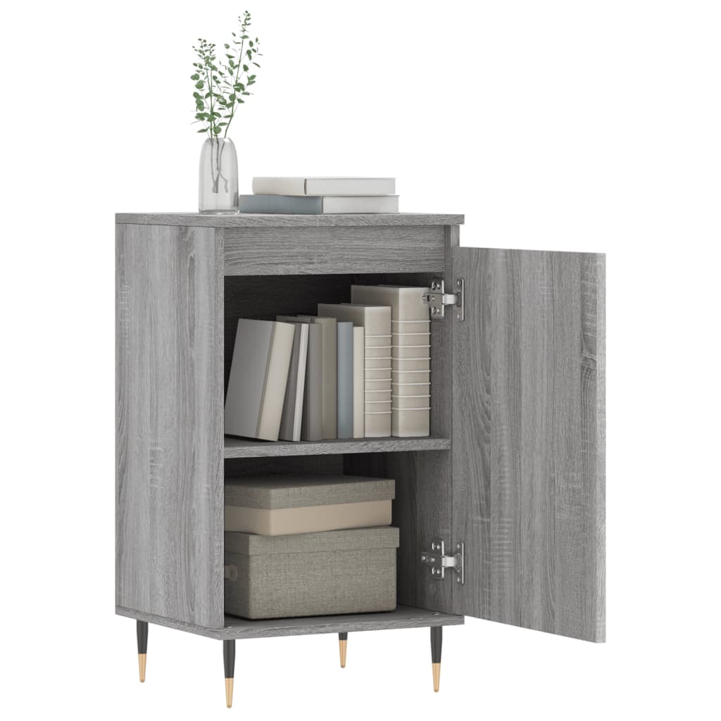 Credenza Grigio Sonoma 40x35x70 cm in Legno Multistrato | homemem39