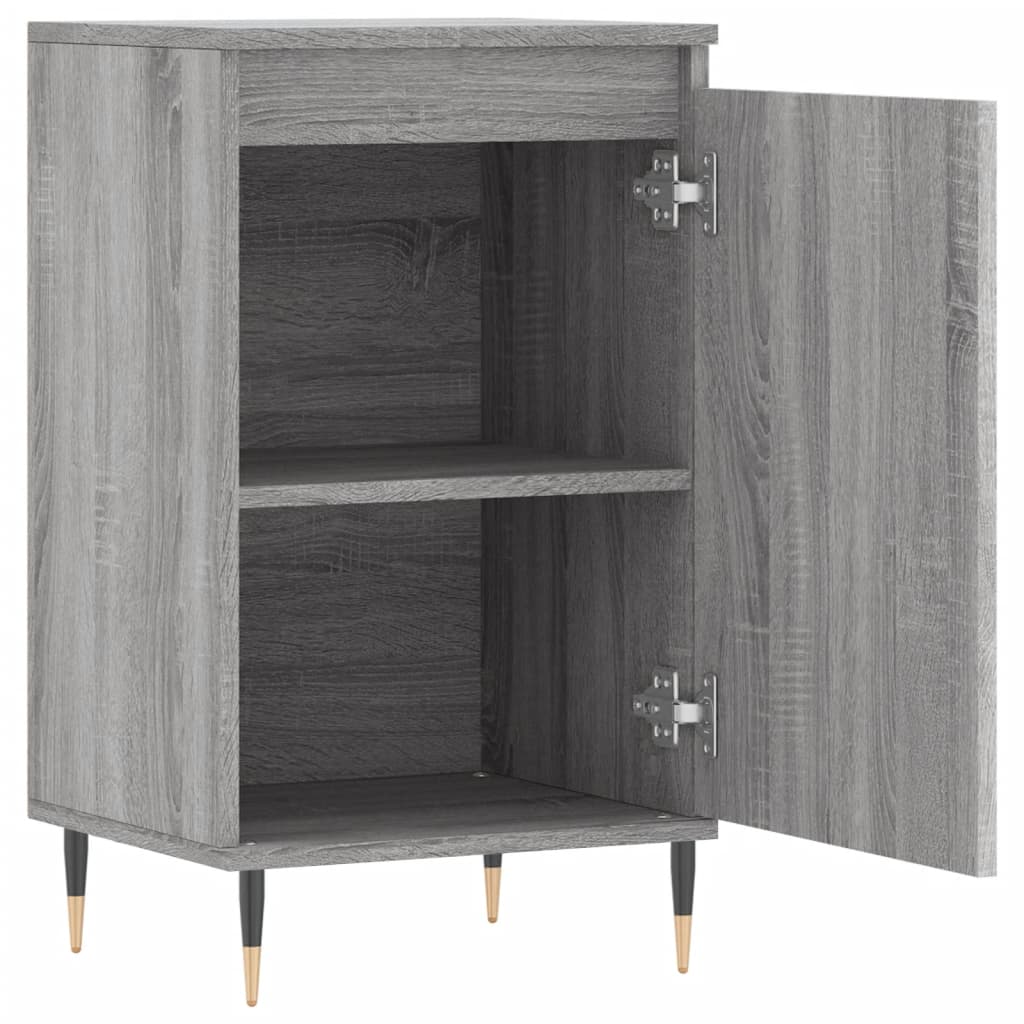 Credenza Grigio Sonoma 40x35x70 cm in Legno Multistrato - homemem39