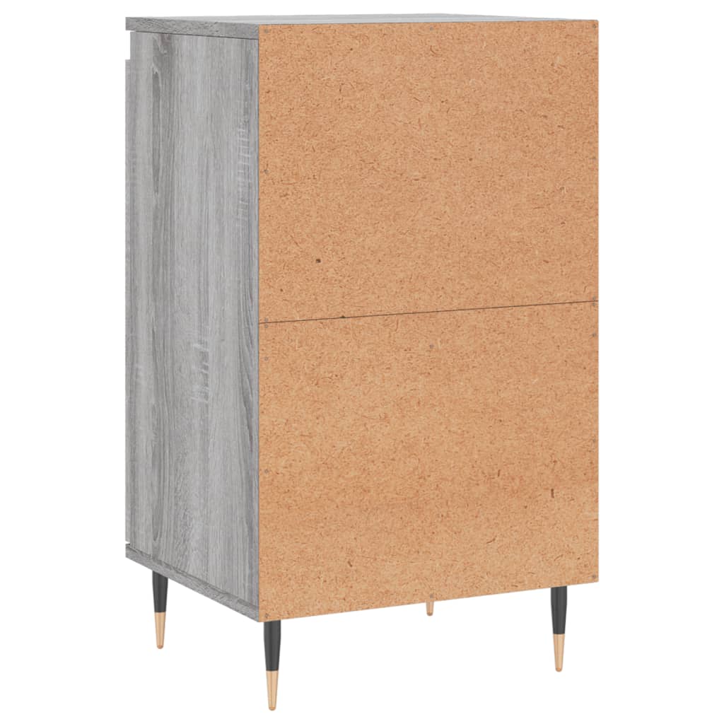 Credenza Grigio Sonoma 40x35x70 cm in Legno Multistrato - homemem39