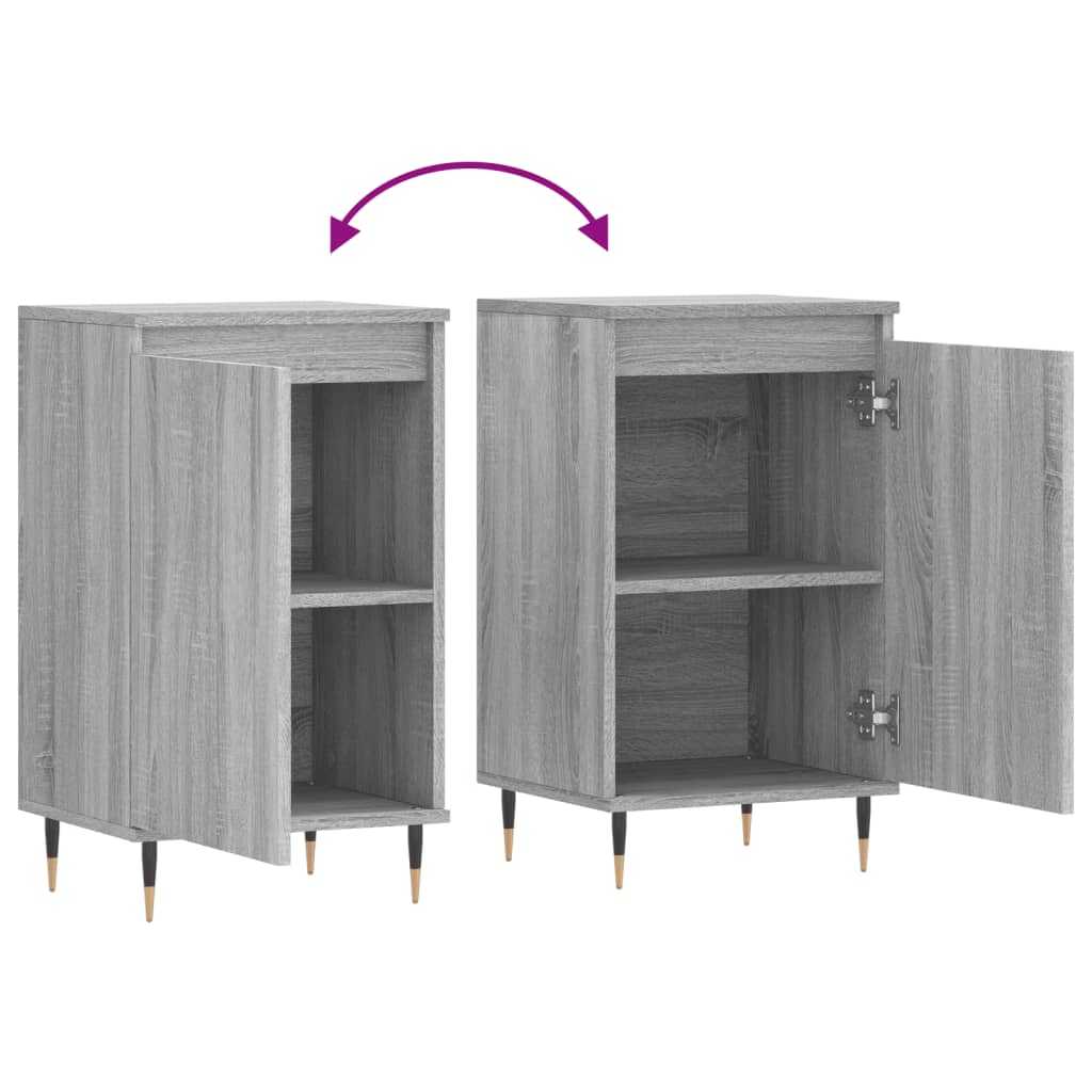 Credenza Grigio Sonoma 40x35x70 cm in Legno Multistrato | homemem39