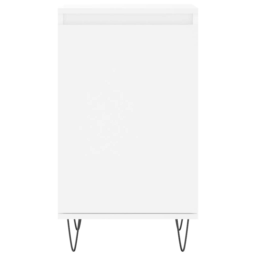 Credenza Bianca 40x35x70 cm in Legno Multistrato