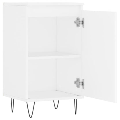 Credenza Bianca 40x35x70 cm in Legno Multistrato
