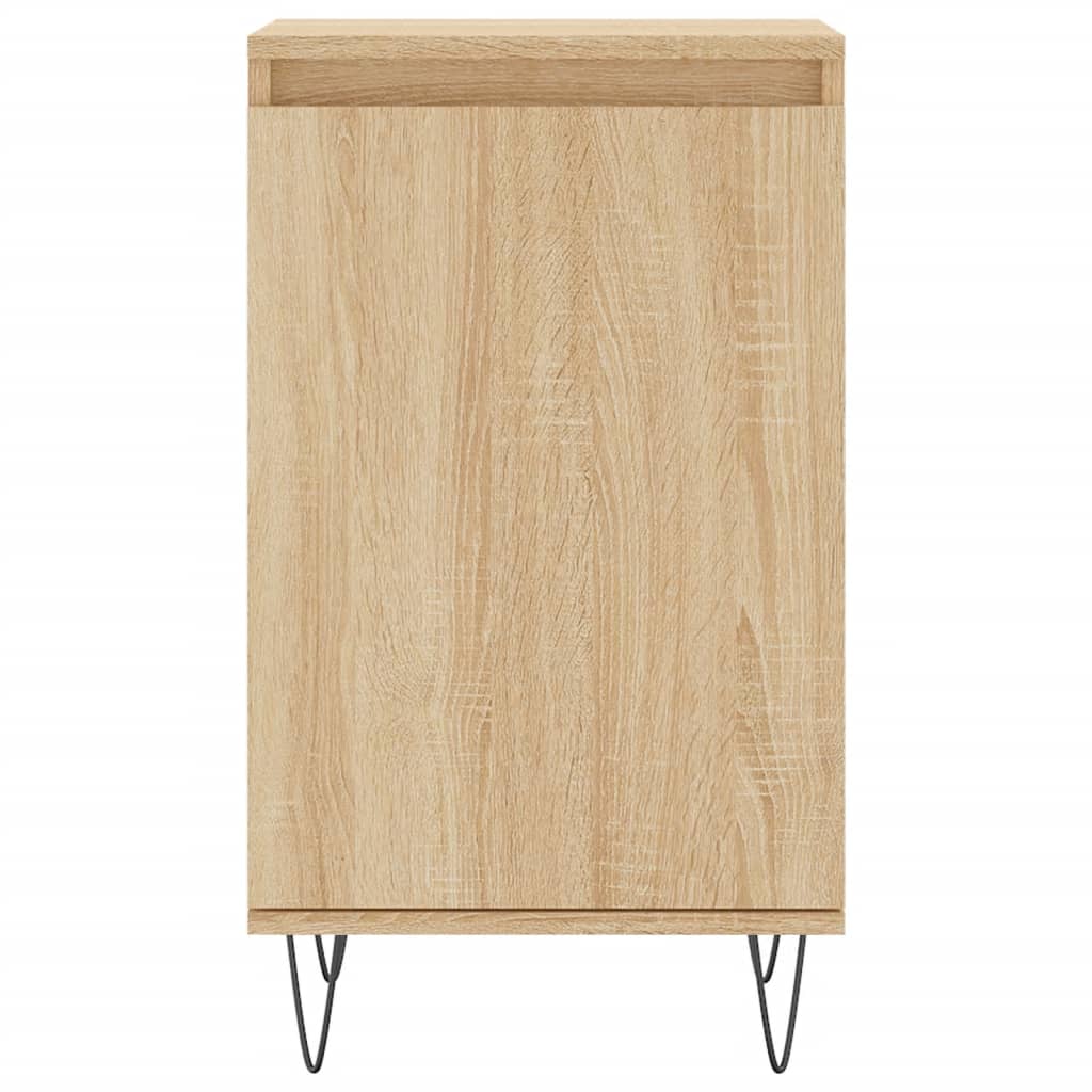 Credenze 2 pz Rovere Sonoma 40x35x70 cm in Legno Multistrato