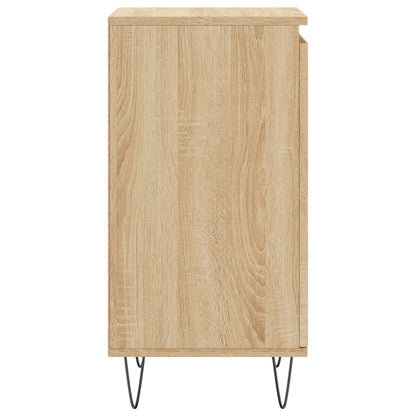 Credenze 2 pz Rovere Sonoma 40x35x70 cm in Legno Multistrato