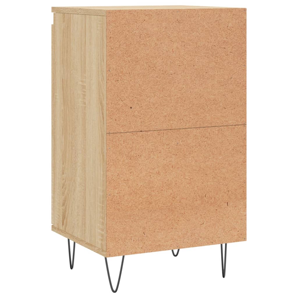 Credenze 2 pz Rovere Sonoma 40x35x70 cm in Legno Multistrato