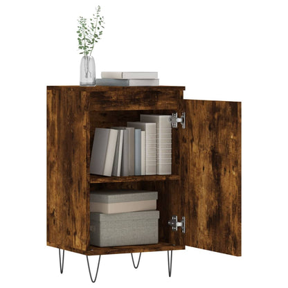 Credenza Rovere Fumo 40x35x70 cm in Legno Multistrato | homemem39