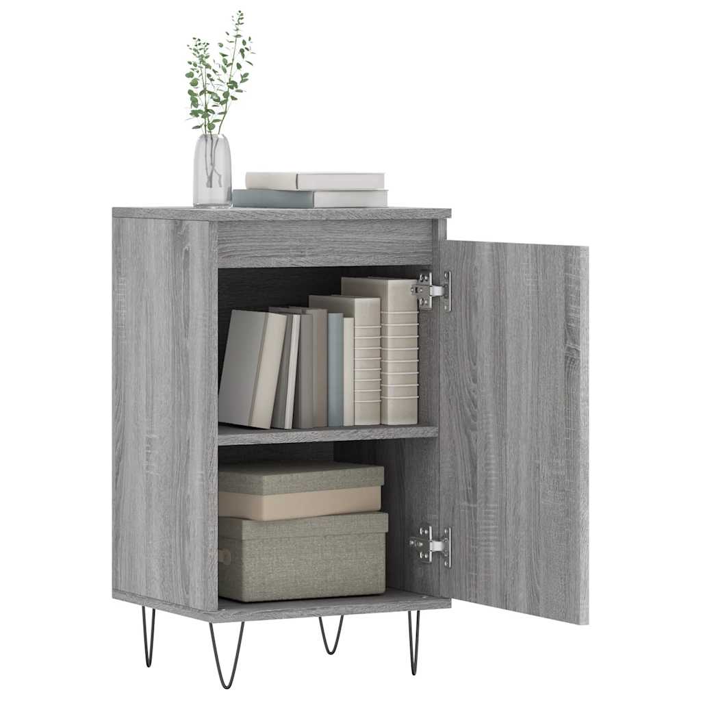 Credenza Grigio Sonoma 40x35x70 cm in Legno Multistrato | homemem39