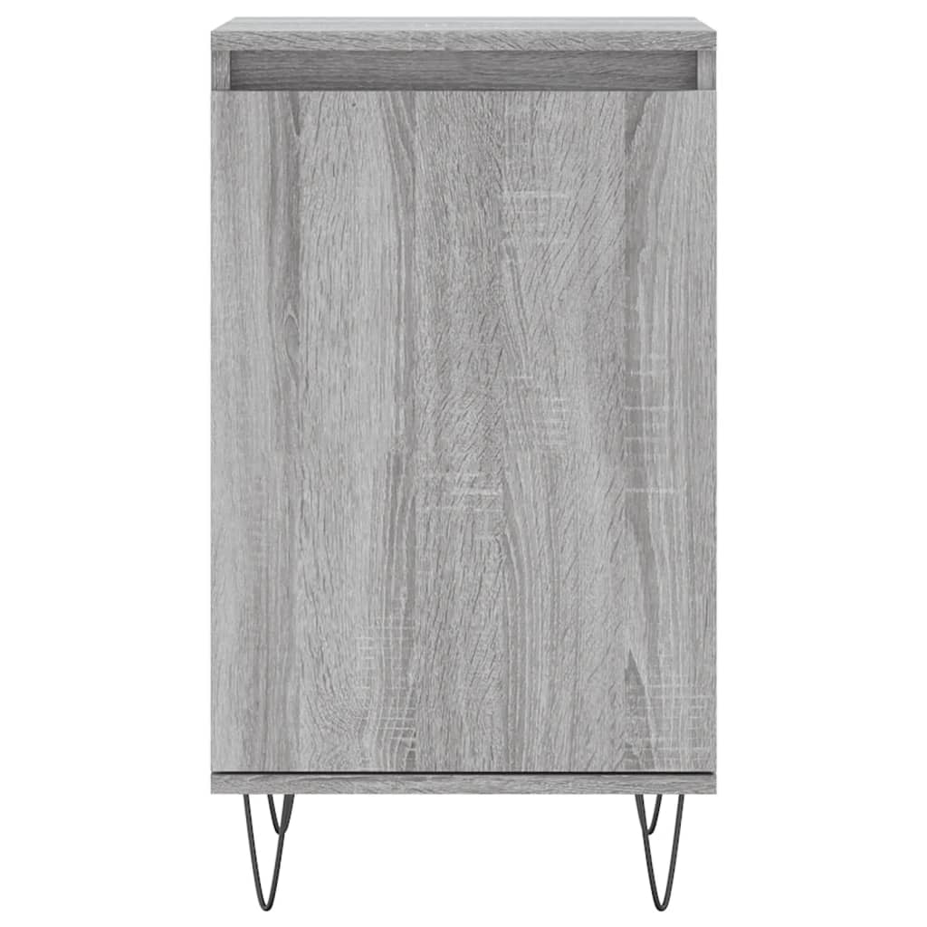 Credenza Grigio Sonoma 40x35x70 cm in Legno Multistrato - homemem39
