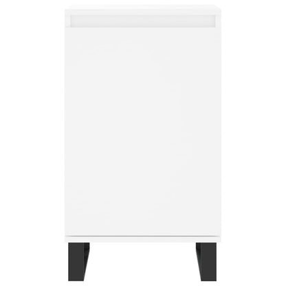 Credenza Bianca 40x35x70 cm in Legno Multistrato - homemem39