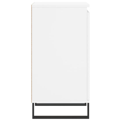 Credenza Bianca 40x35x70 cm in Legno Multistrato - homemem39