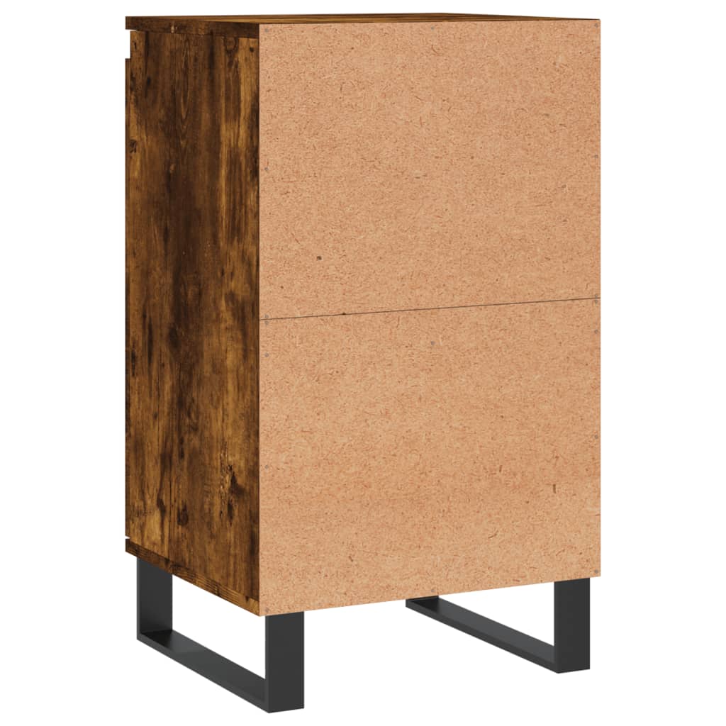 Credenza Rovere Fumo 40x35x70 cm in Legno Multistrato - homemem39