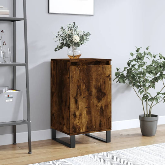Credenza Rovere Fumo 40x35x70 cm in Legno Multistrato - homemem39