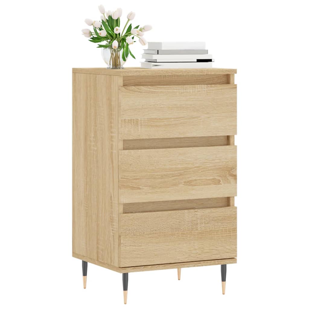 Credenza Rovere Sonoma 40x35x70 cm in Legno Multistrato - homemem39
