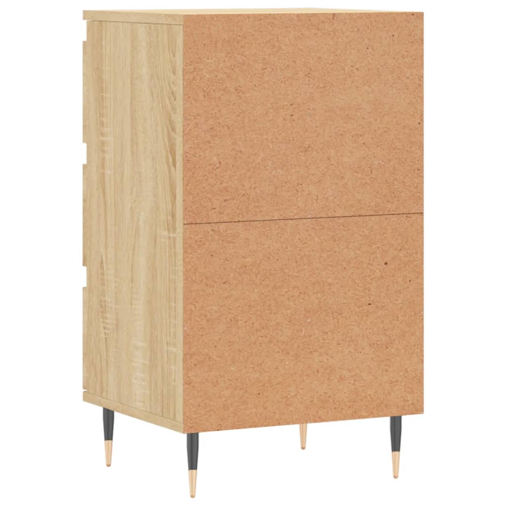 Credenza Rovere Sonoma 40x35x70 cm in Legno Multistrato - homemem39