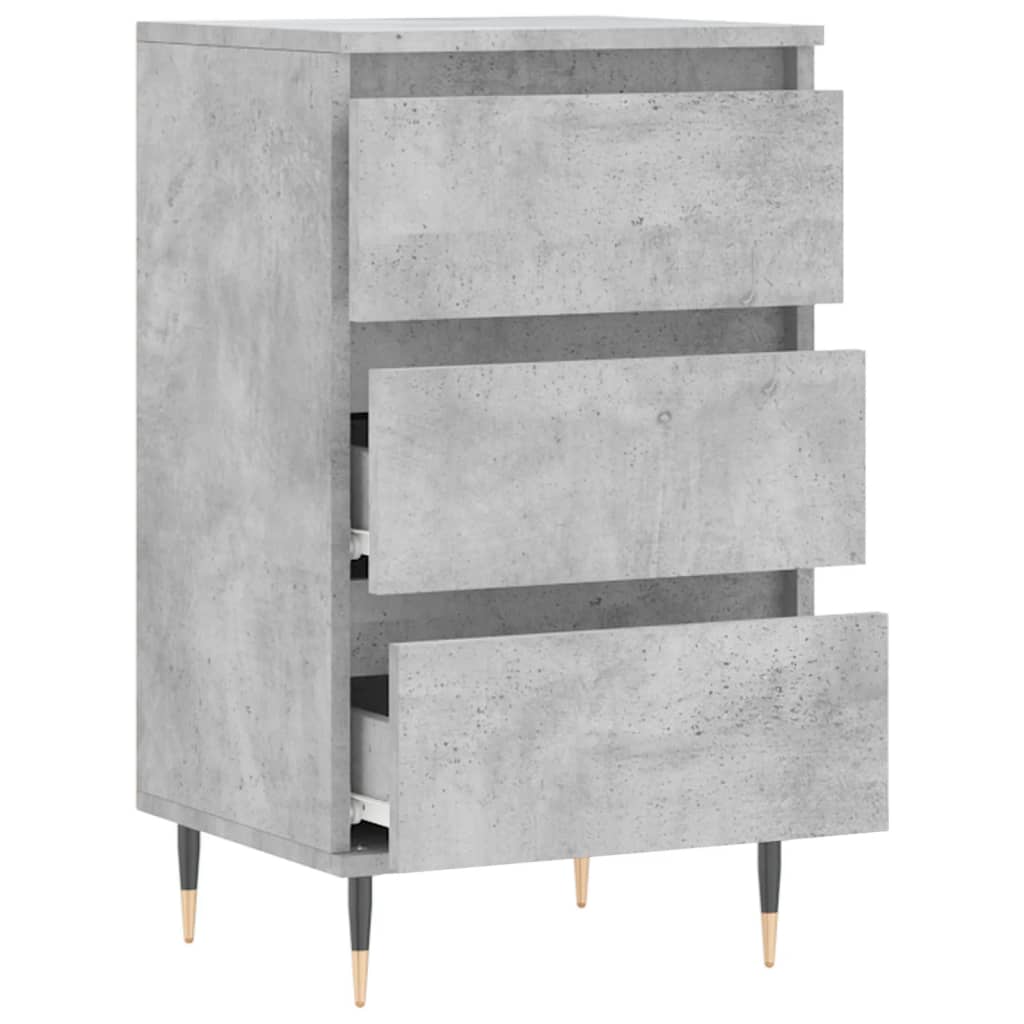 Credenza Grigio Cemento 40x35x70 cm in Legno Multistrato - homemem39