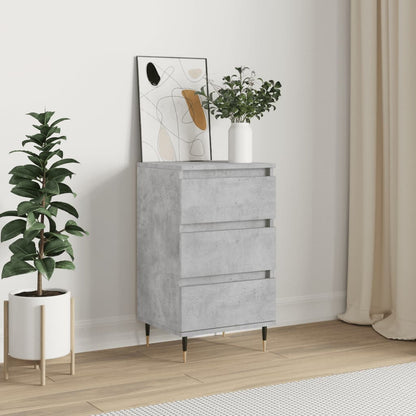 Credenza Grigio Cemento 40x35x70 cm in Legno Multistrato - homemem39