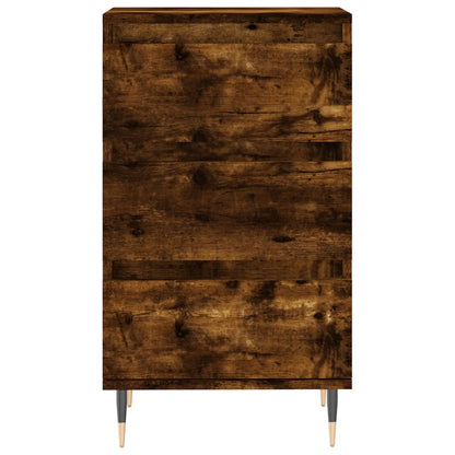 Credenza Rovere Fumo 40x35x70 cm in Legno Multistrato - homemem39