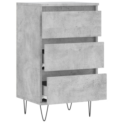 Credenza Grigio Cemento 40x35x70 cm in Legno Multistrato - homemem39