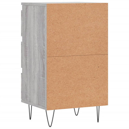 Credenza Grigio Sonoma 40x35x70 cm in Legno Multistrato