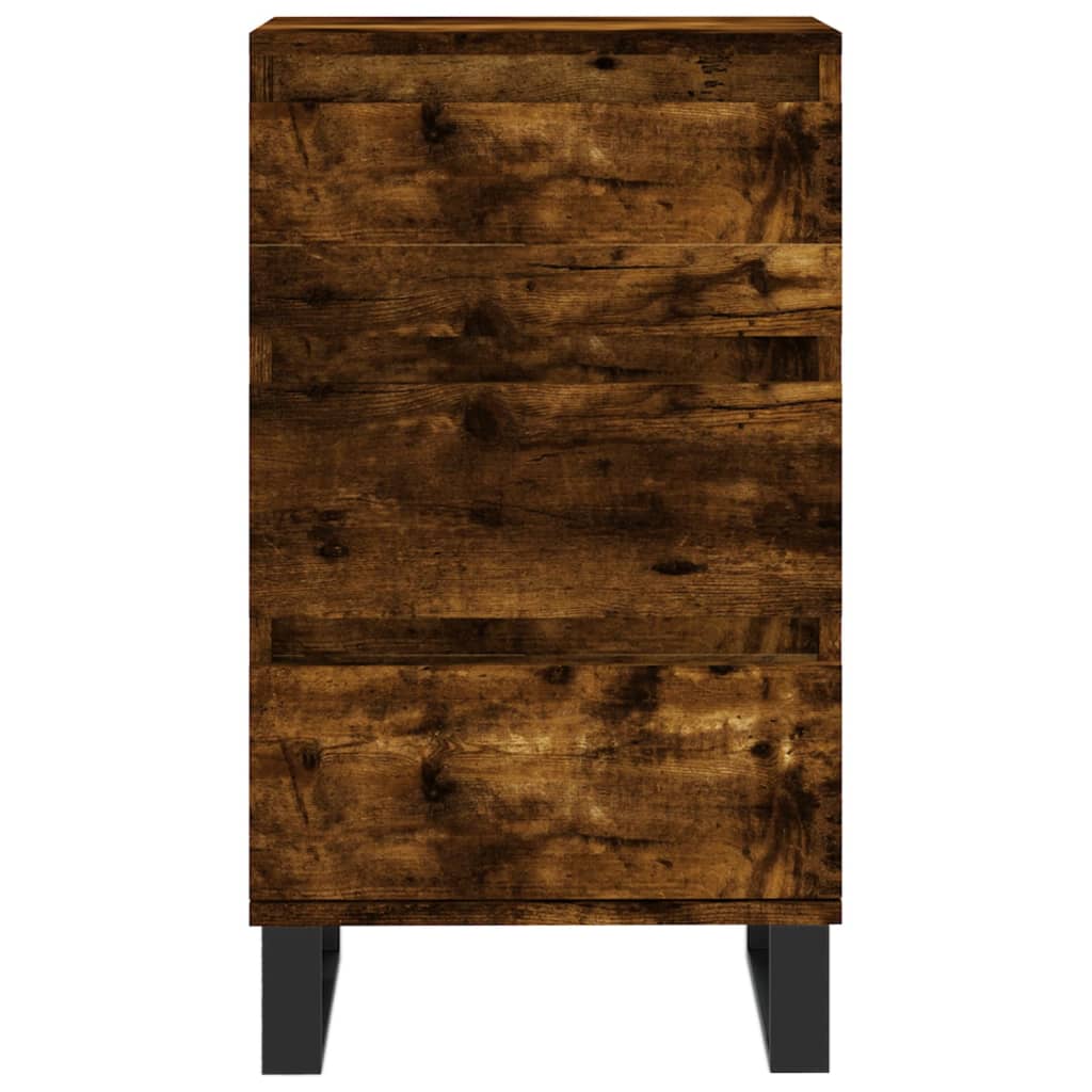Credenza Rovere Fumo 40x35x70 cm in Legno Multistrato - homemem39