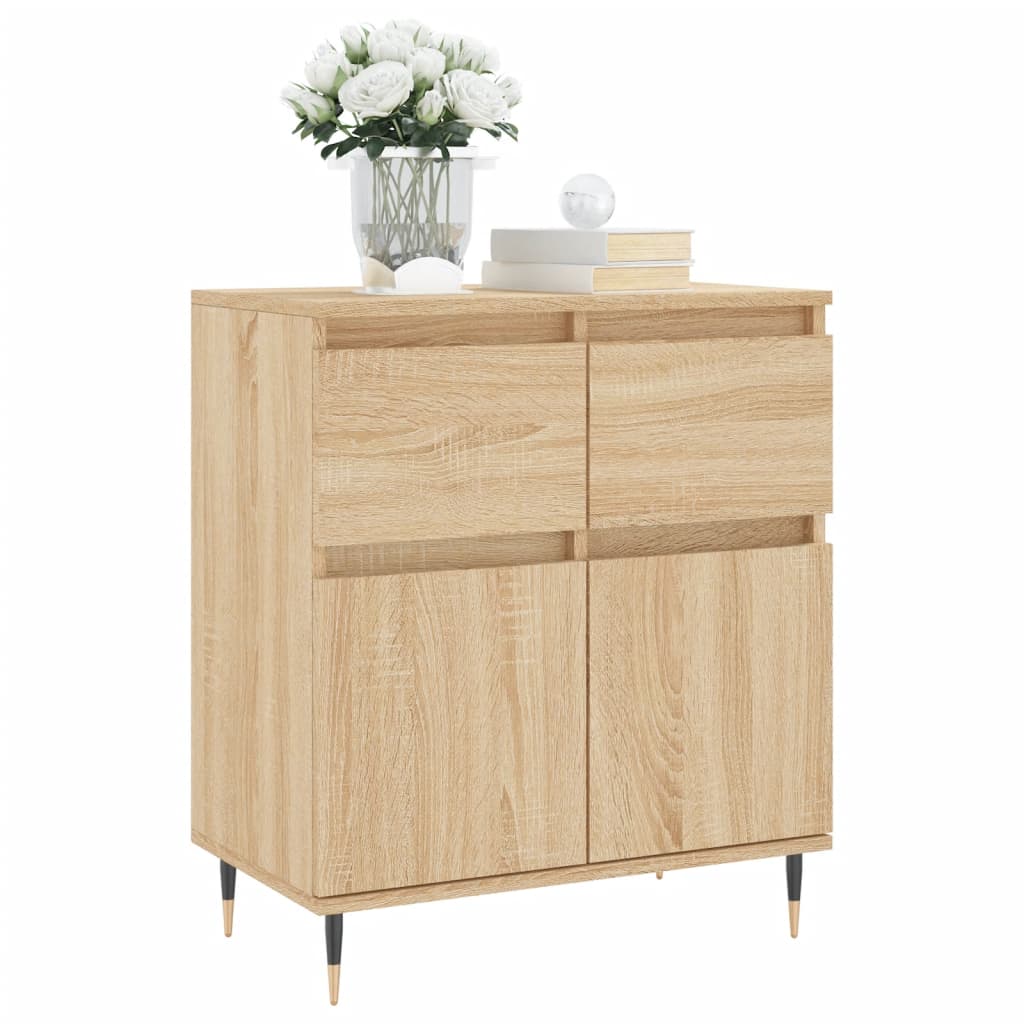Credenza Rovere Sonoma 60x35x70 cm in Legno Multistrato | homemem39
