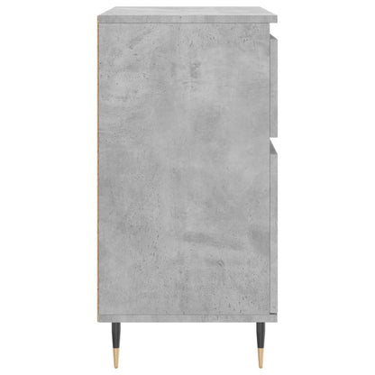 Credenza Grigio Cemento 60x35x70 cm in Legno Multistrato - homemem39