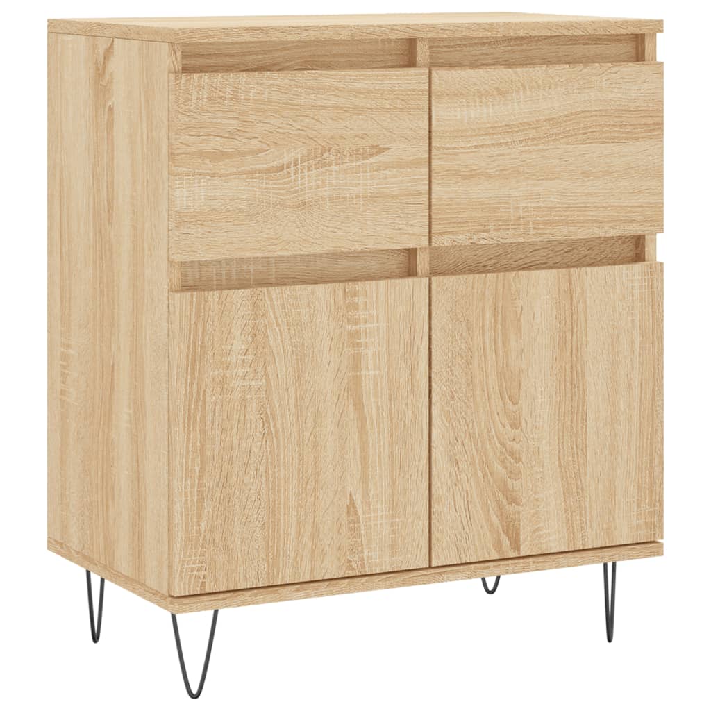 Credenza Rovere Sonoma 60x35x70 cm in Legno Multistrato - homemem39