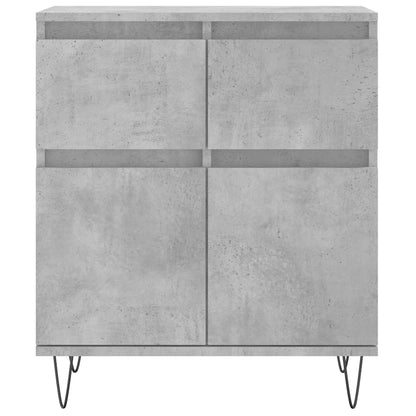 Credenza Grigio Cemento 60x35x70 cm in Legno Multistrato - homemem39