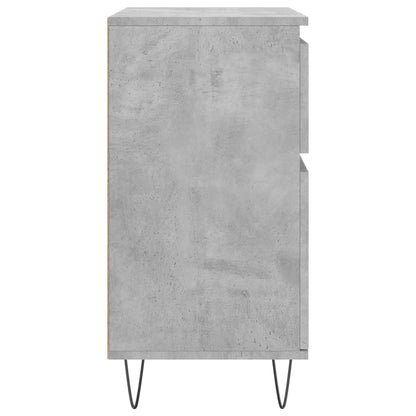 Credenza Grigio Cemento 60x35x70 cm in Legno Multistrato - homemem39