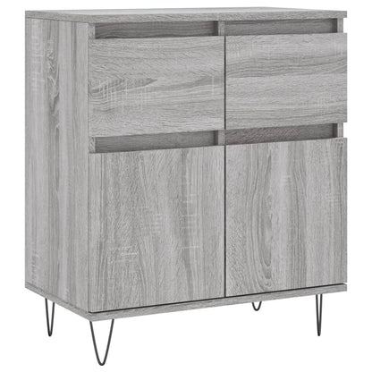 Credenza Grigio Sonoma 60x35x70 cm in Legno Multistrato - homemem39