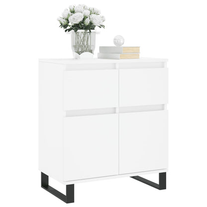 Credenza Bianca 60x35x70 cm in Legno Multistrato - homemem39