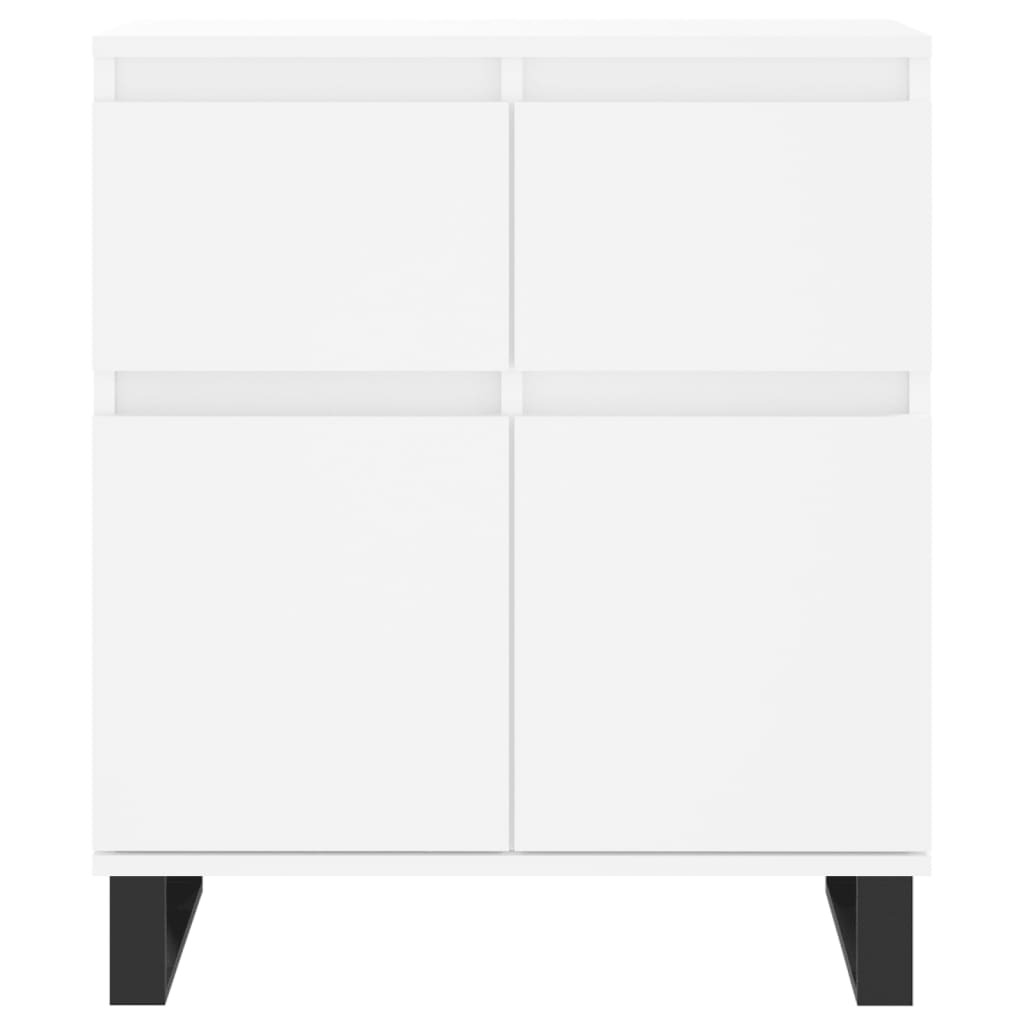 Credenza Bianca 60x35x70 cm in Legno Multistrato - homemem39