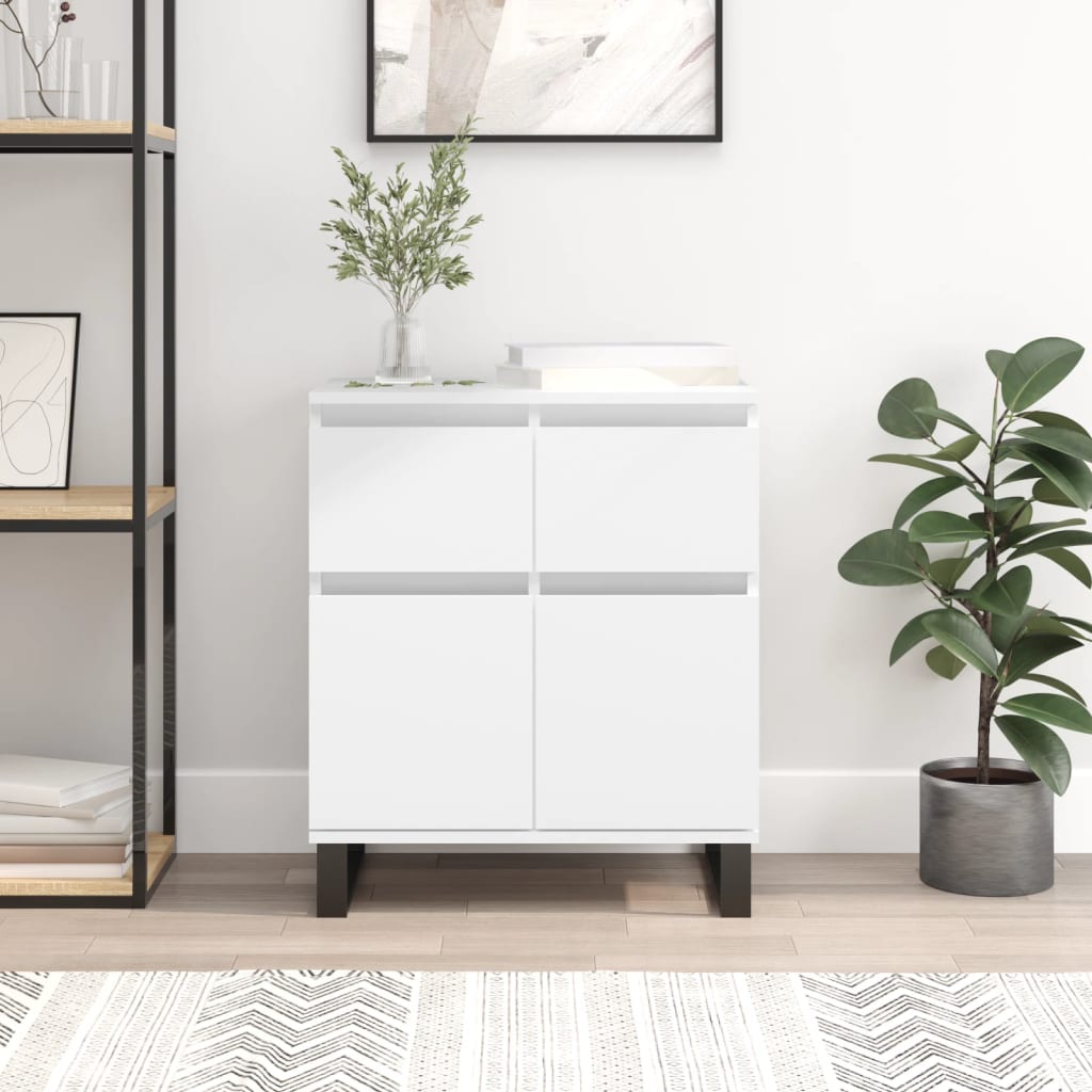 Credenza Bianca in legno multistrato