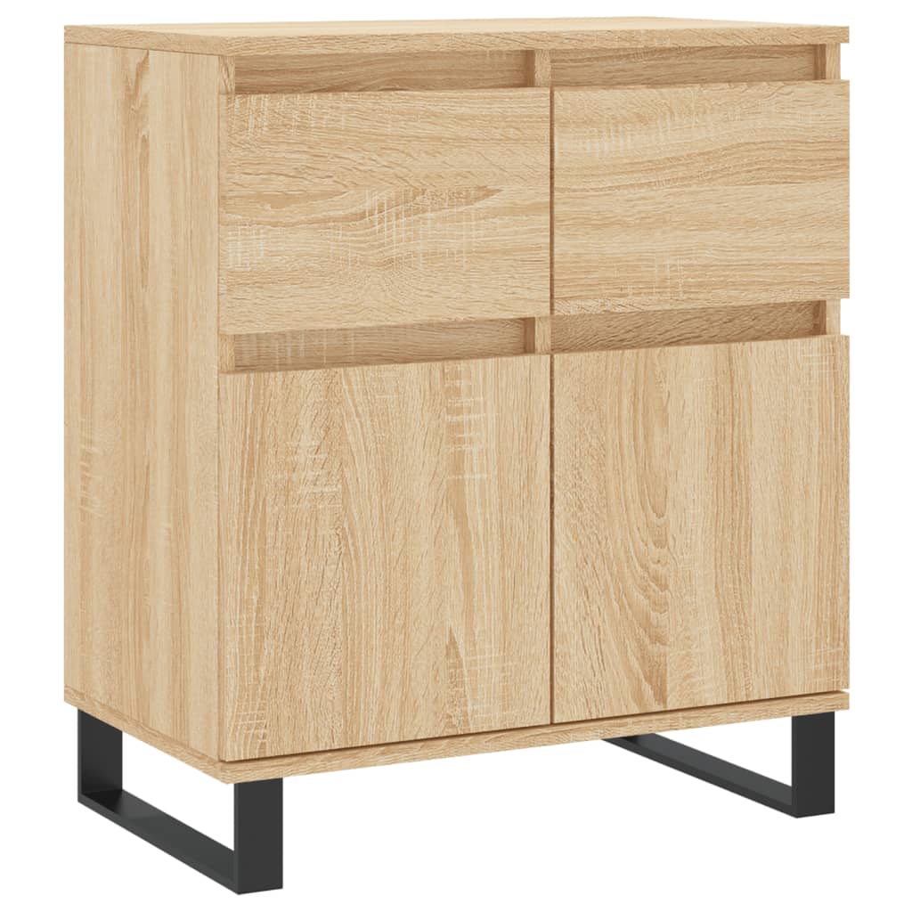Credenza Rovere Sonoma 60x35x70 cm in Legno Multistrato - homemem39