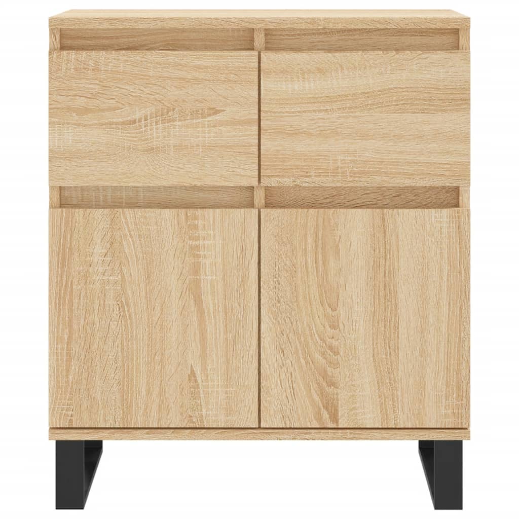 Credenza Rovere Sonoma 60x35x70 cm in Legno Multistrato