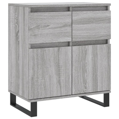 Credenza Grigio Sonoma 60x35x70 cm in Legno Multistrato - homemem39