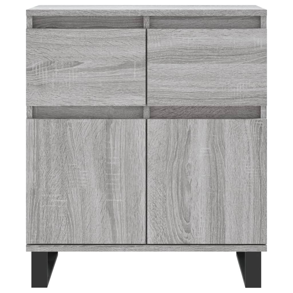 Credenza Grigio Sonoma 60x35x70 cm in Legno Multistrato - homemem39