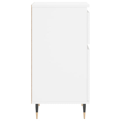 Credenza Bianca 40x35x70 cm in Legno Multistrato - homemem39