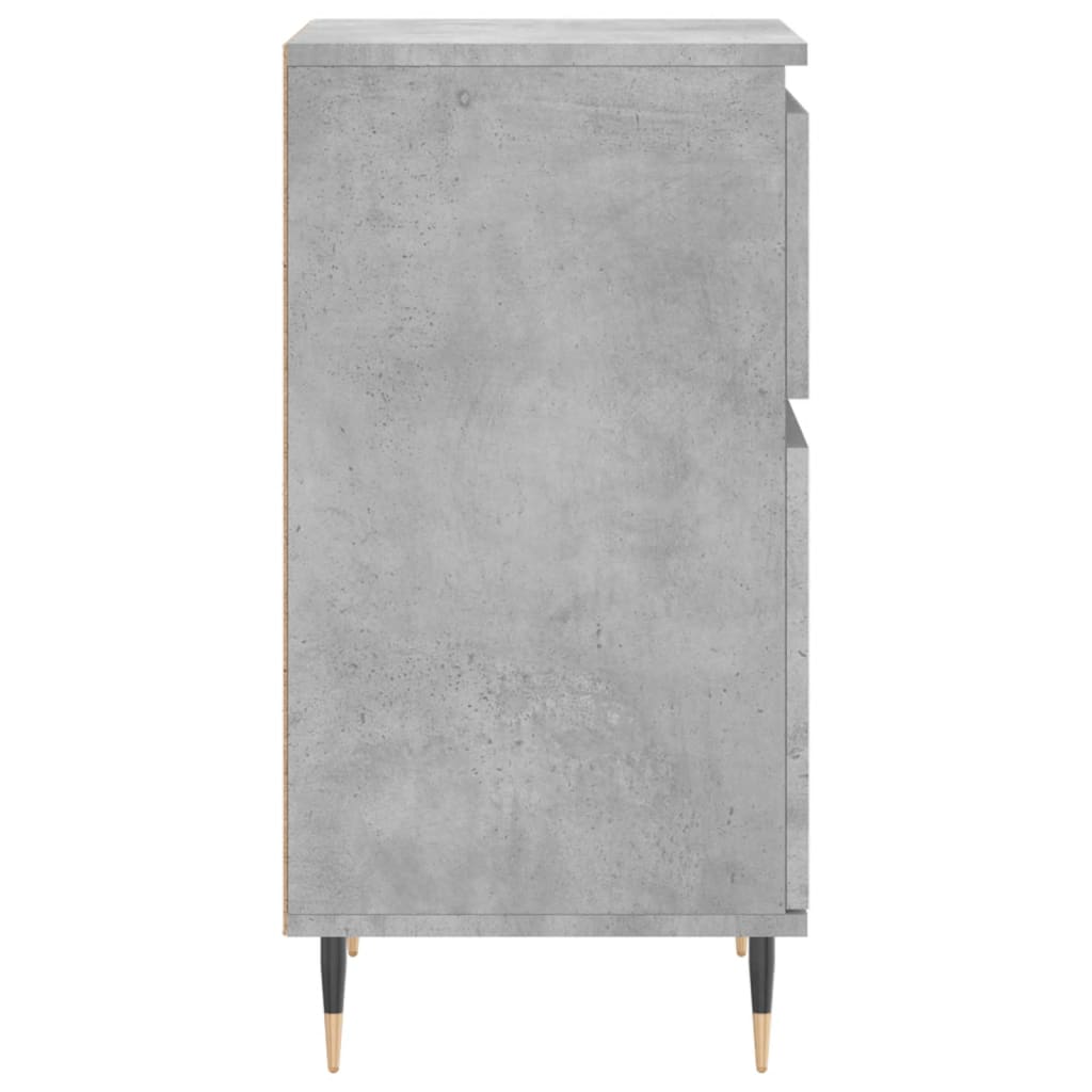 Credenza Grigio Cemento 40x35x70 cm in Legno Multistrato - homemem39
