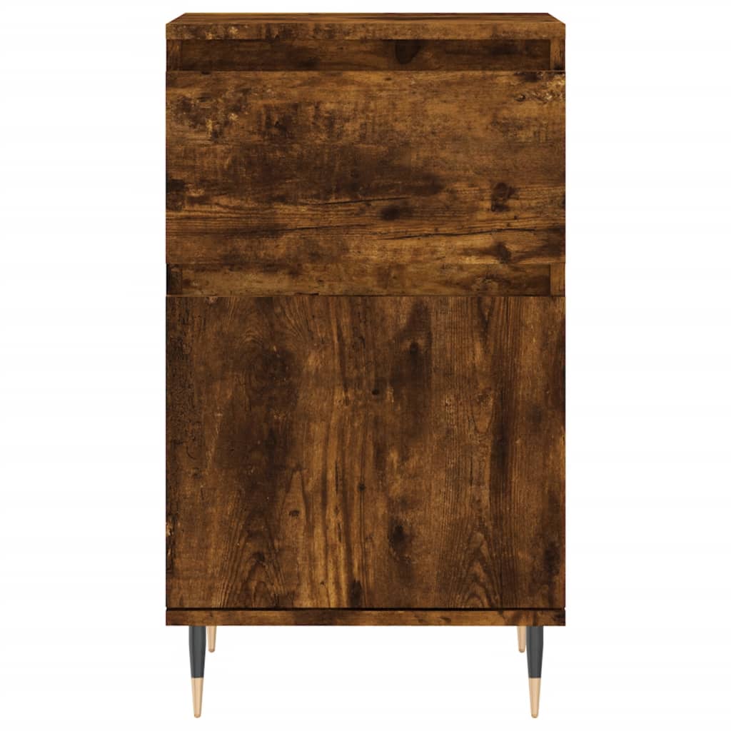 Credenza Rovere Fumo 40x35x70 cm in Legno Multistrato - homemem39