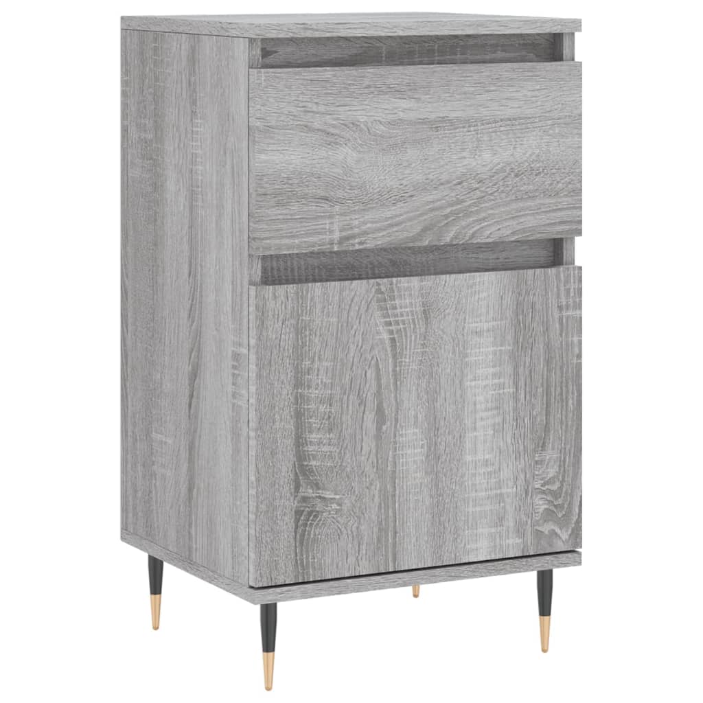 Credenza Grigio Sonoma 40x35x70 cm in Legno Multistrato - homemem39