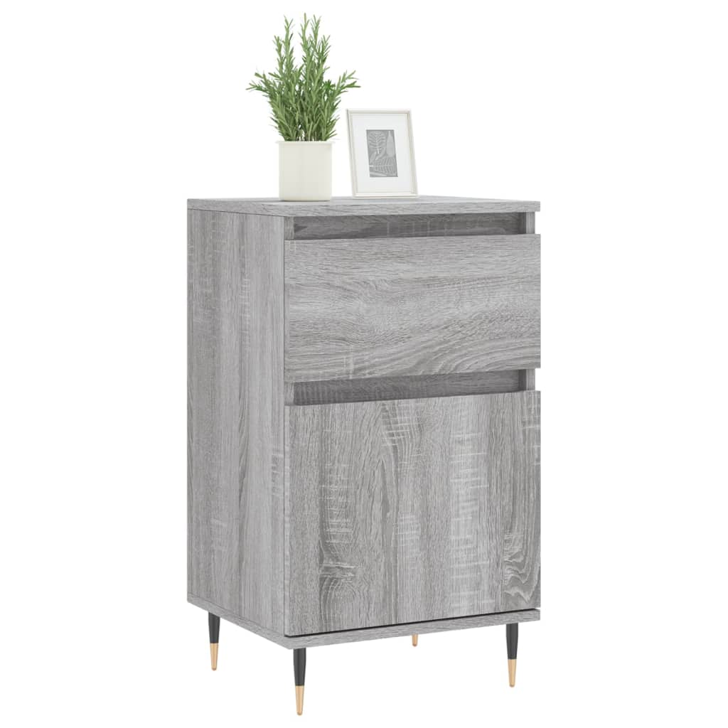 Credenza Grigio Sonoma 40x35x70 cm in Legno Multistrato - homemem39