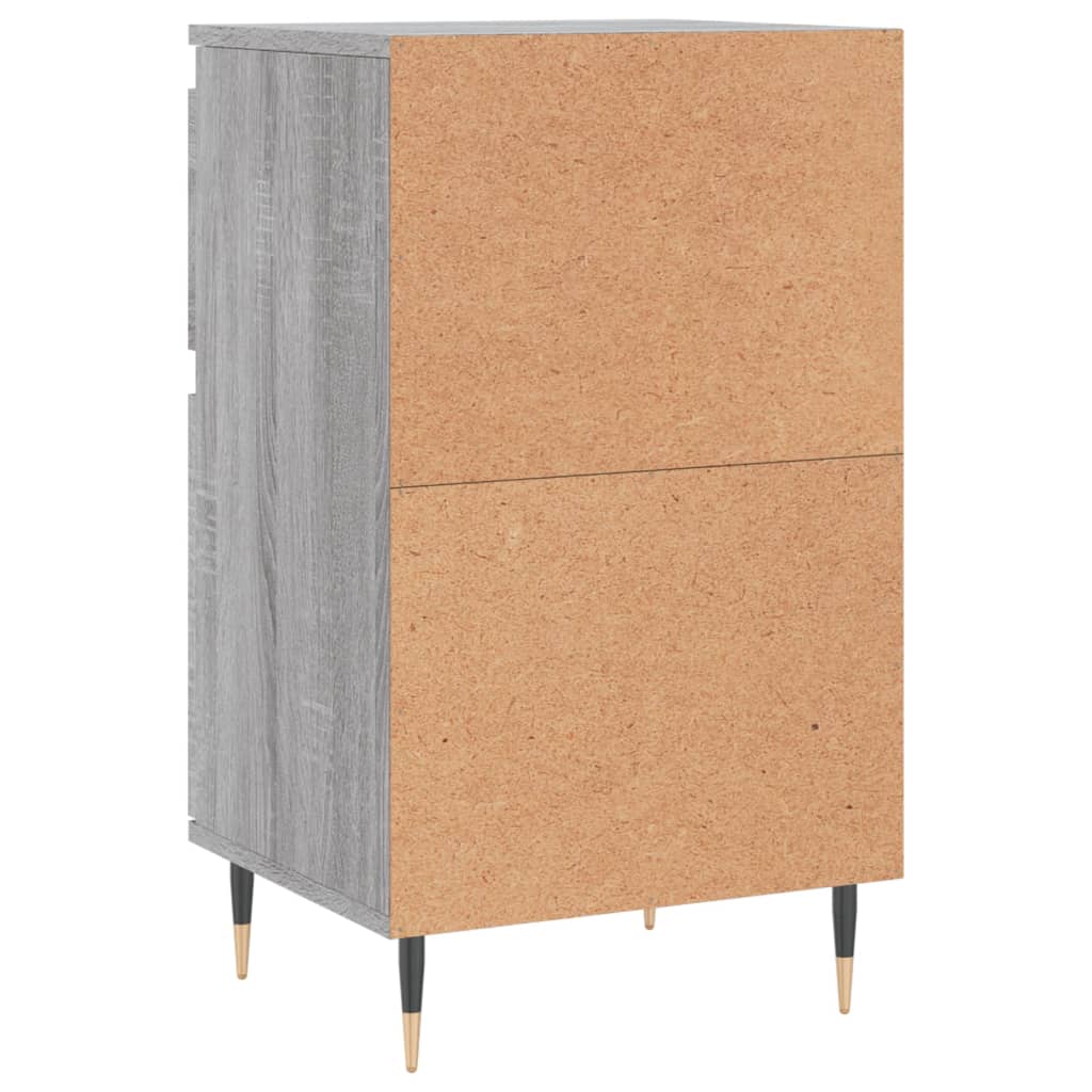 Credenza Grigio Sonoma 40x35x70 cm in Legno Multistrato - homemem39