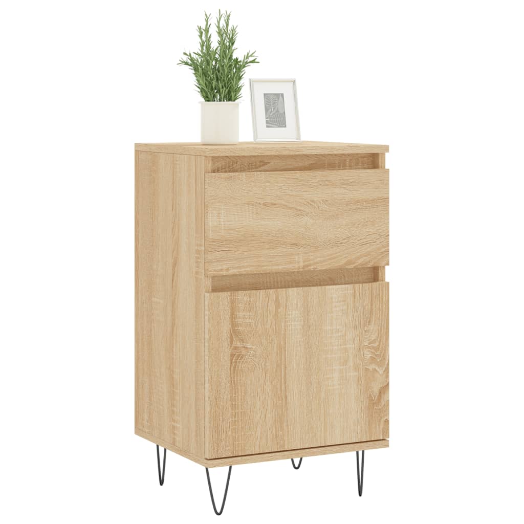 Credenza Rovere Sonoma 40x35x70 cm in Legno Multistrato - homemem39