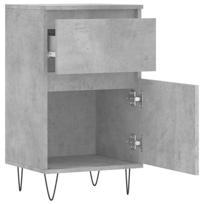 Credenza Grigio Cemento 40x35x70 cm in Legno Multistrato - homemem39
